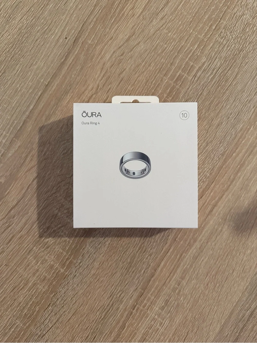 Oura Silver Smart Ring 4 — Men's Wearable Jewelry